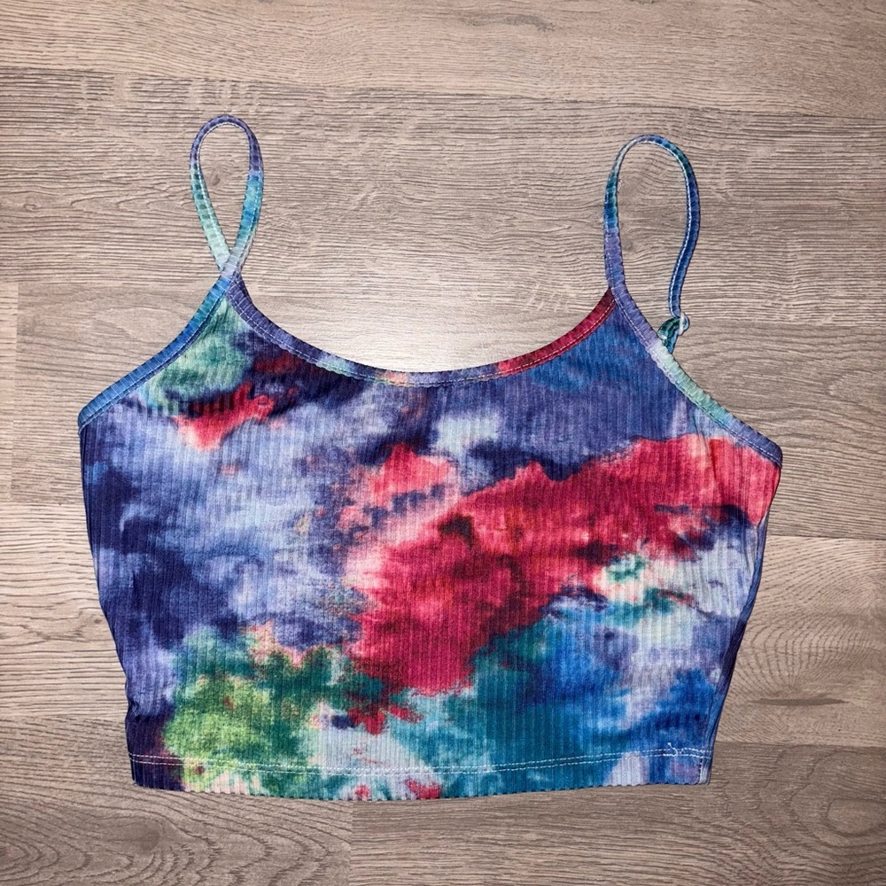 SHEIN Multicolor Tie-Dye Camisole